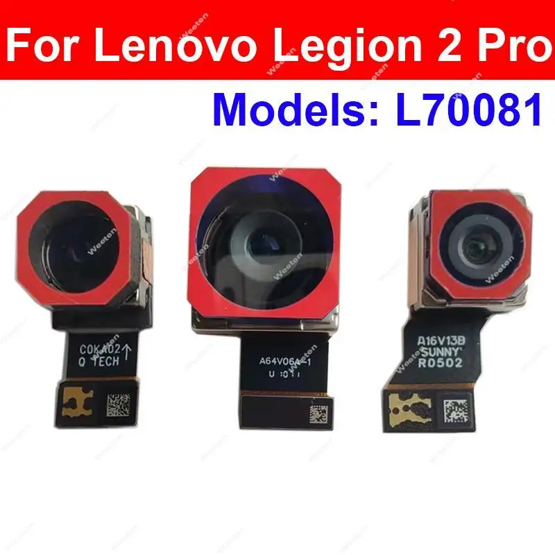 

Front Rear Camera For Lenovo Legion 2 Pro 2Pro L70081 Back Main Camera Front Facing Flex Cable Replacement Parts