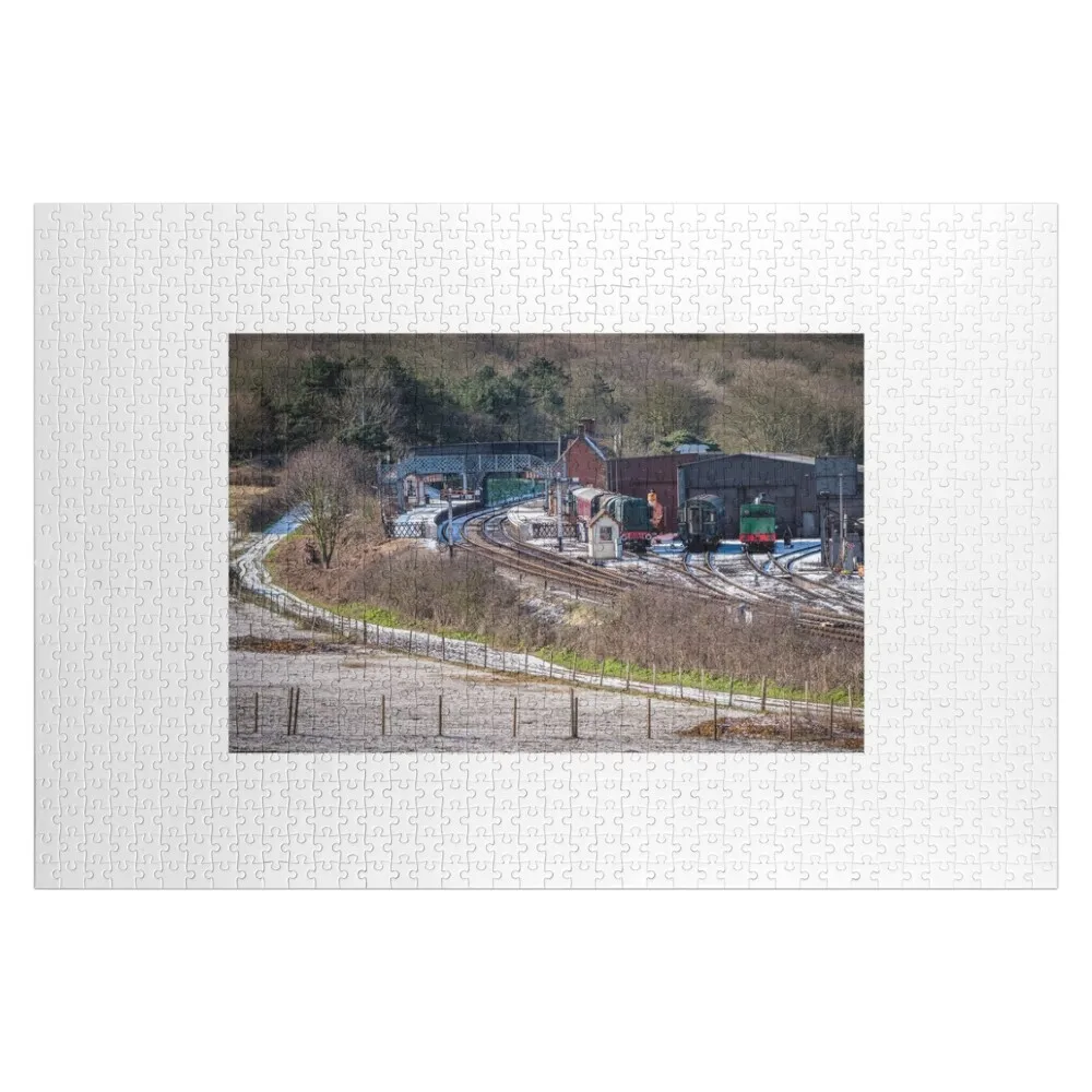 

Weybourne Railway Station Mid Winter Jigsaw Puzzle Anime Works Of Art Puzzle