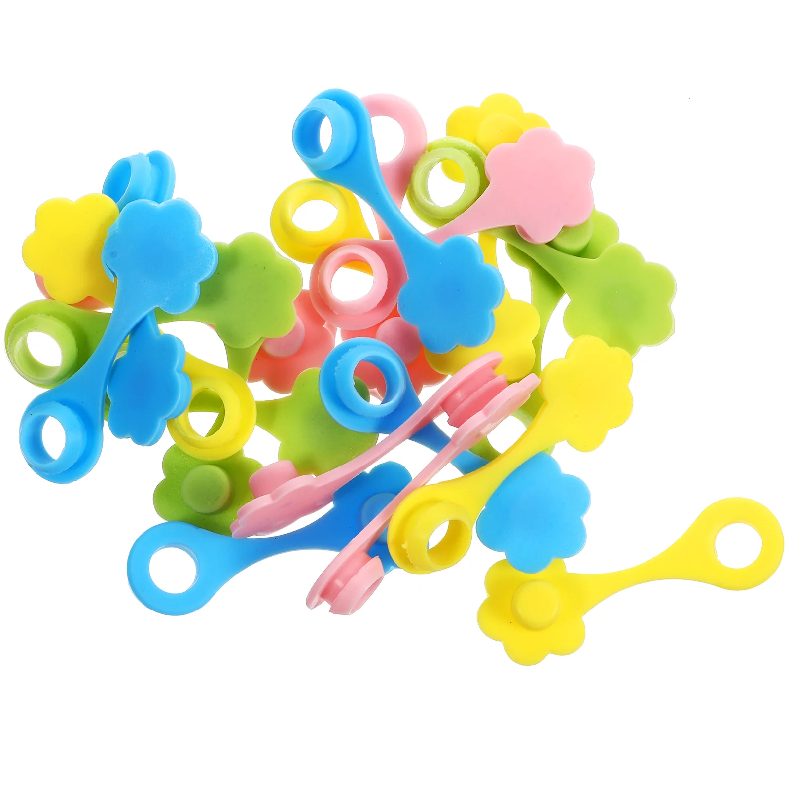 

Silicone Straw Toppers Airtight Plugs Straw Cover Caps Flower Design Straw Toppers Mason Cup Cover Sealing Straw Plug