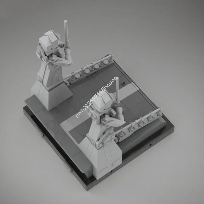 

523pcs MOC Knightfall Diorama Collection Order Star Battle Model Building blocks Brick craft toys Christmas gifts