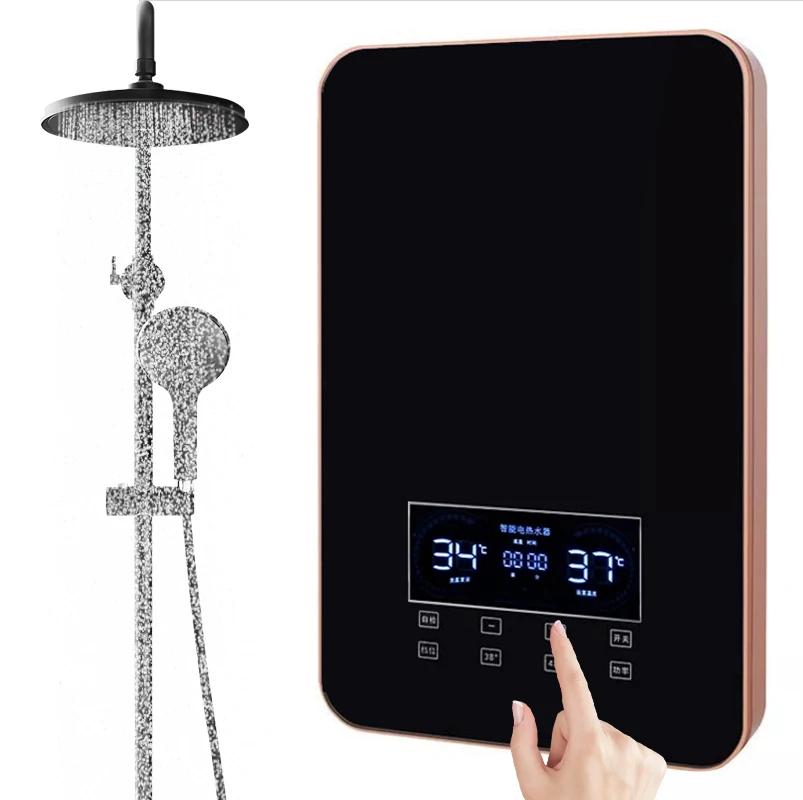 

Wholesale Wall Mounted Electric Water Heaters Home Hot Water Heater Bathroom Shower Electric Geyser