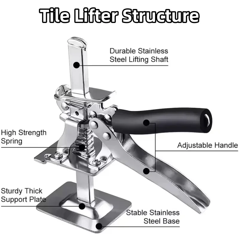 Adjustable Lifting Jack Cabinet Support Plate Cabinet,Manually Position The Leveling Device.