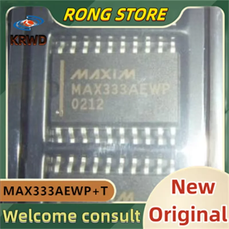 (2PCS) MAX333 MAX333AEWP MAX333AEWP+T  SOP-20 New and Original Chip IC