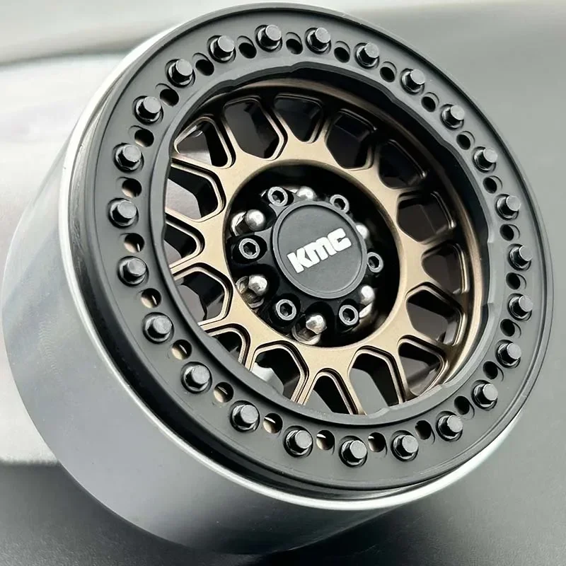 1.9 2.2-inch Kmc Metal Wheel Hub for 1/10 RC Crawler Car Traxxas TRX4 AXIAL SCX10 RC4WD D90 90046 TRX6 G63 Tank 300 Wrangler Car