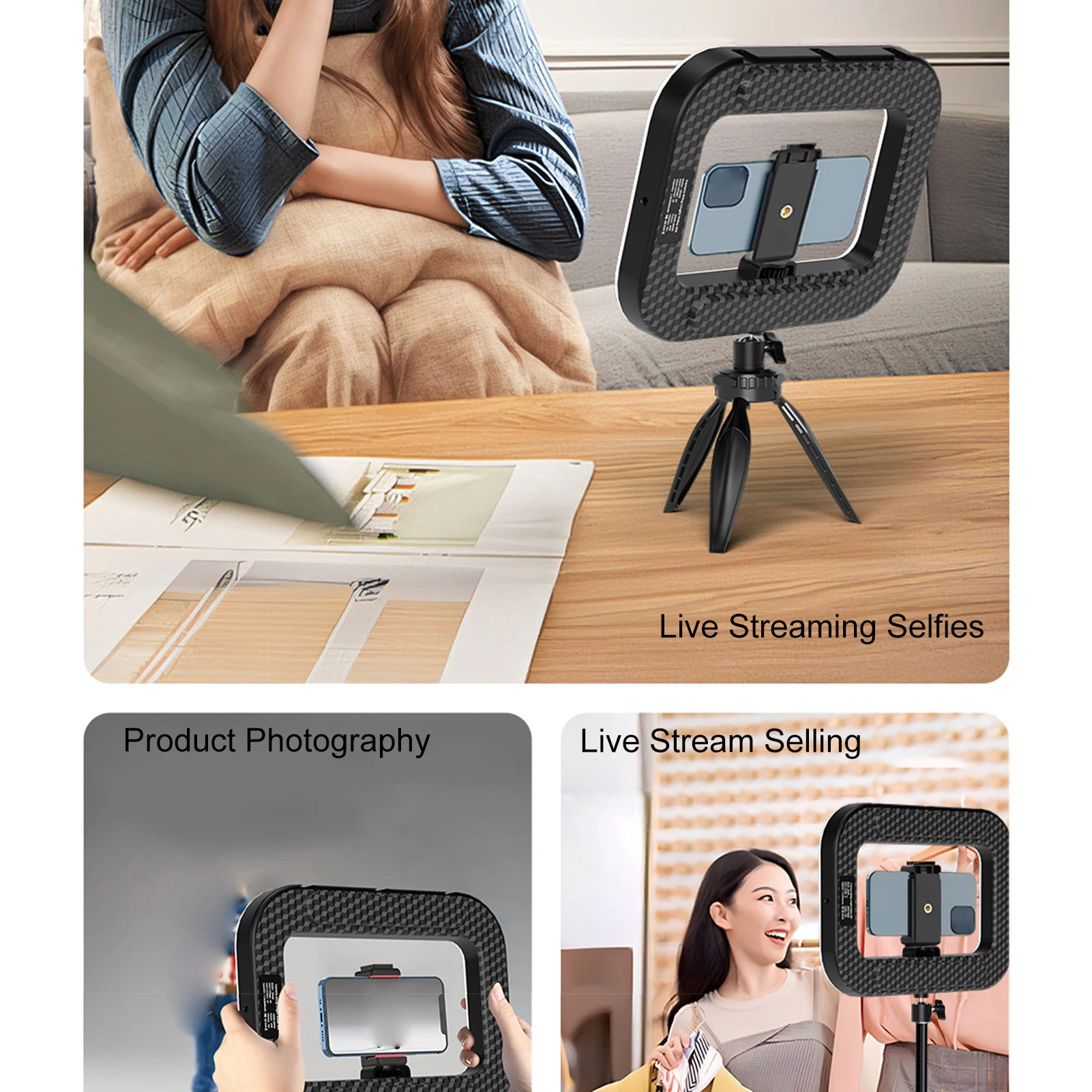 Handheld Rings Selfie Light Re - Photography Lighting Handheld review and price