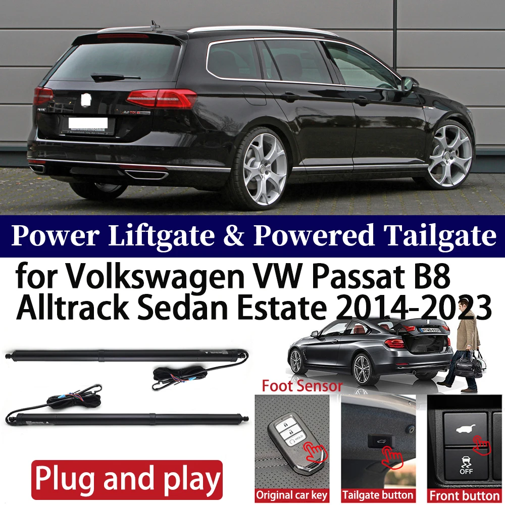 

for Volkswagen VW Passat B8 Alltrack Sedan Estate 2014-2023 Car Auto Power Electric Tailgate Liftgate Lift Trunk Closer System