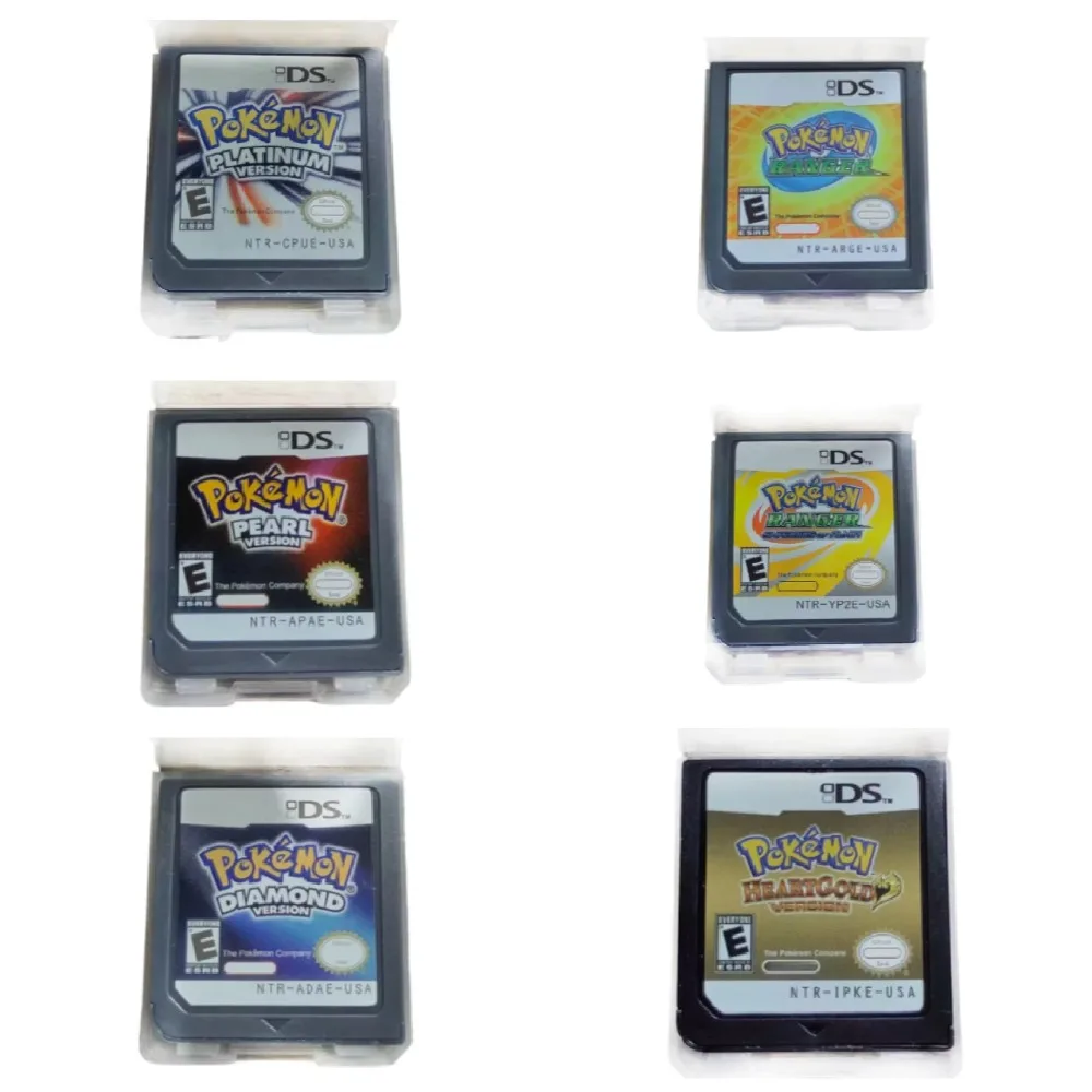 novo-modelo-eua-pokemon-serie-jogos-cartao-console-de-videogame-cartucho-heartgold-soulsilver-platinum-diamond-pearl-ingles