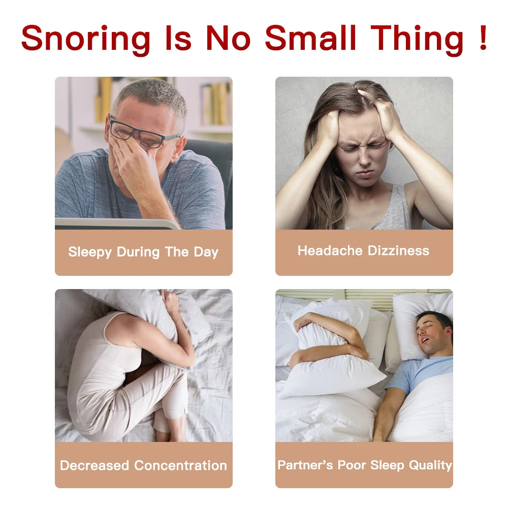 YA4200  Smart Snore Device  Effectively Reduces Snoring By Correcting Breathing Pauses And Nasal Snoring.