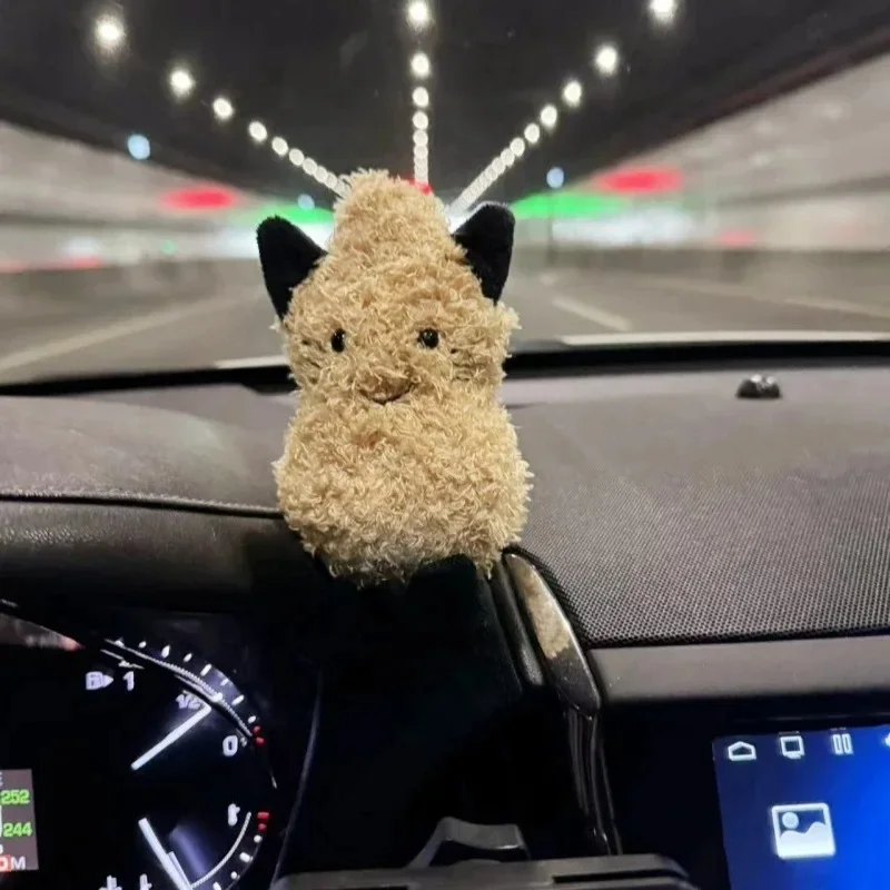 Heißer 15 cm Spaß Halloween Kleine Erdnuss Katze Plüsch Spielzeug Cartoon Gefüllte Katze Puppe Plüsch Puppe Wohnzimmer Dekoration Anhänger mädchen Geschenk