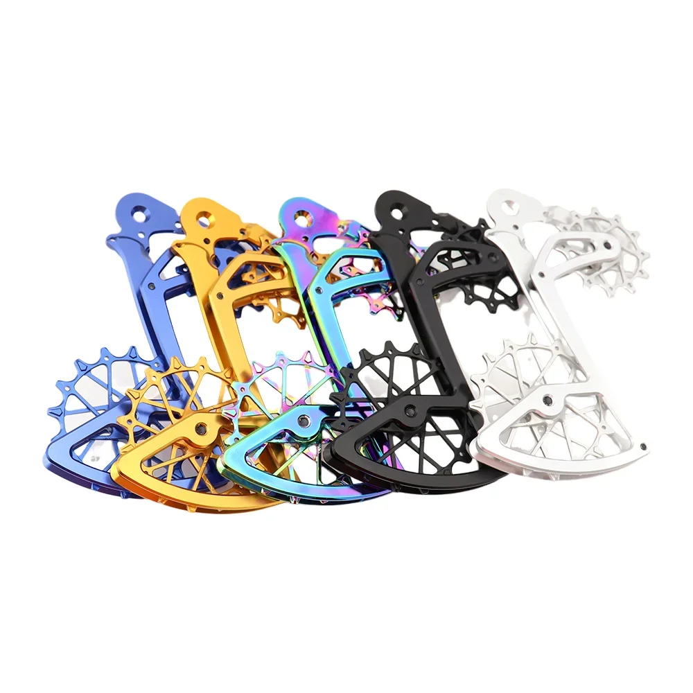 Rear Derailleur Pulley Wheels,FOR Garbaruk SRAM 11/12-Speed, 12T+16TRear Derailleur Cage Pulley Wheels Derailleur ceramic beari
