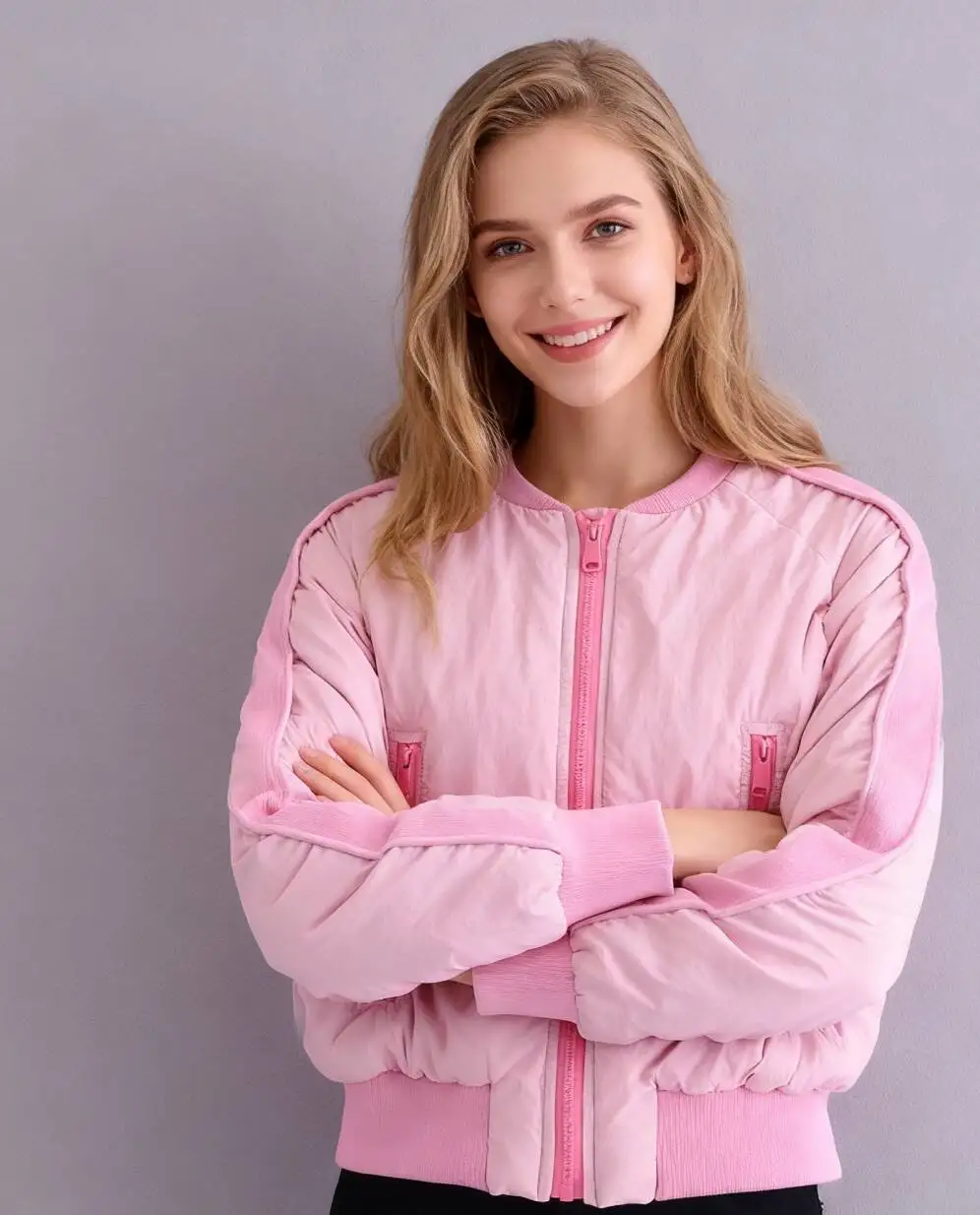 

Парки женские, зима-осень, регулируемый блокирующий воротник-стойка, био-хлопок, двойной карман, трапециевидный клапан, контрастный, бежевый, синий