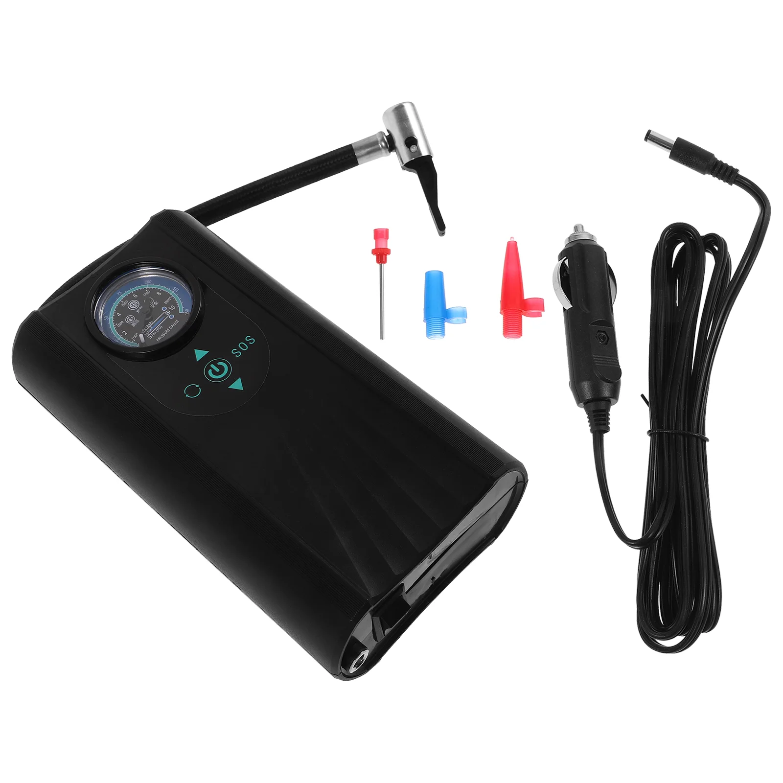

Car Air Pump Tire Inflator Portable for Tires Electric Small Compressor Compressors Plastic
