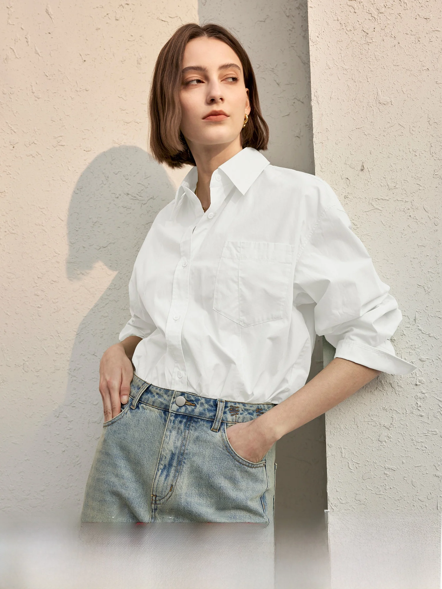 

Женская рубашка Oxygen Series из 100% хлопка, модель Pumpkin Valley, новая верхняя одежда, классический весенний модный топ