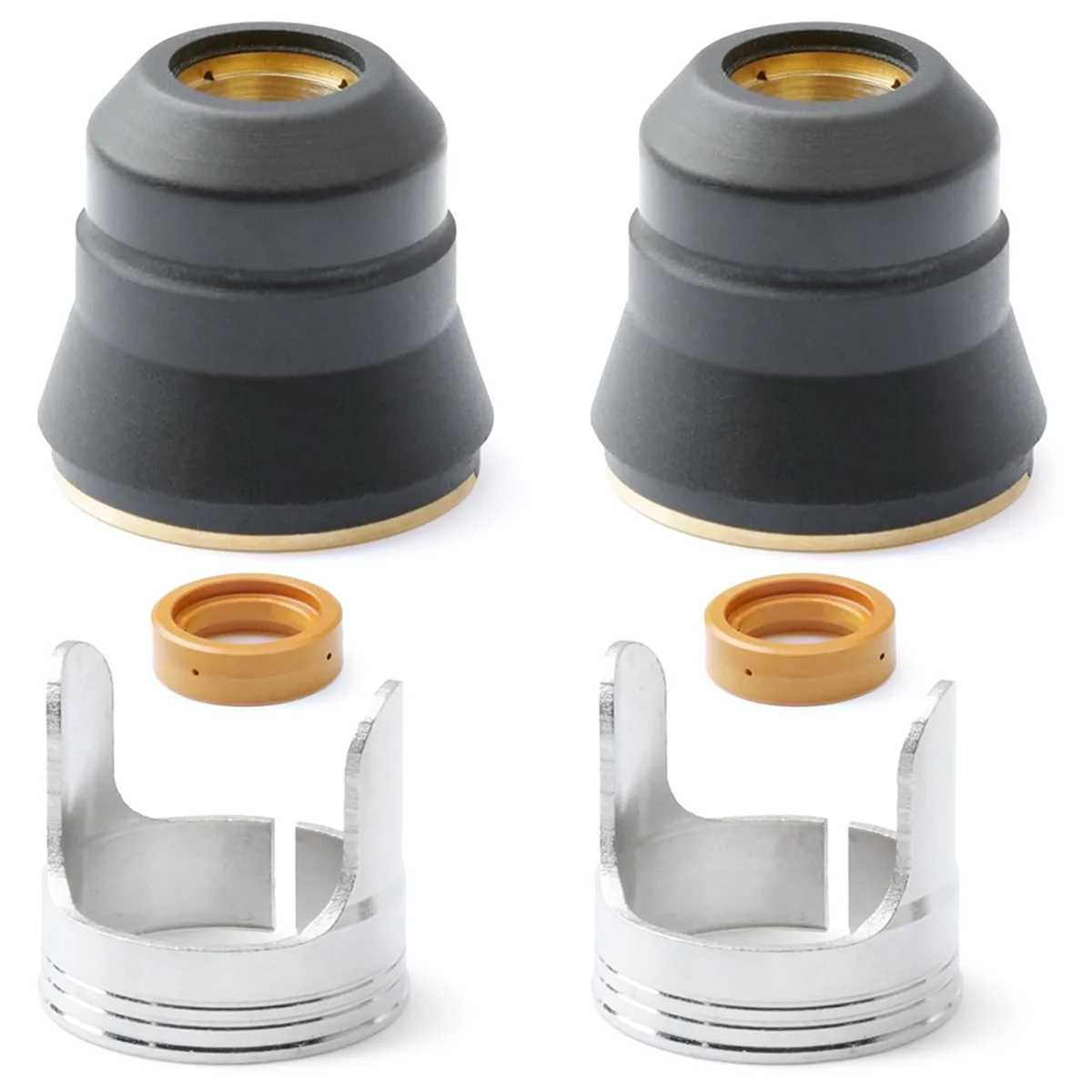 ชุดหัวตัดพลาสม่าไทเทเนียม AA25 2 ชิ้น สำหรับเครื่องตัดพลาสม่า Harbor Freight รุ่น 45 -45 TI-PC45 56255