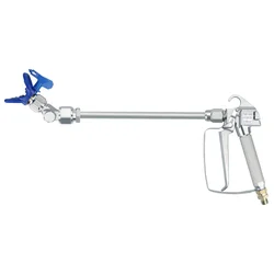 Airless Paint Spray Gun Paint Sprayer High Pressure 3600 PSI 517 TIP Swivel Joint 11 inches Extension Pole Universal Joints