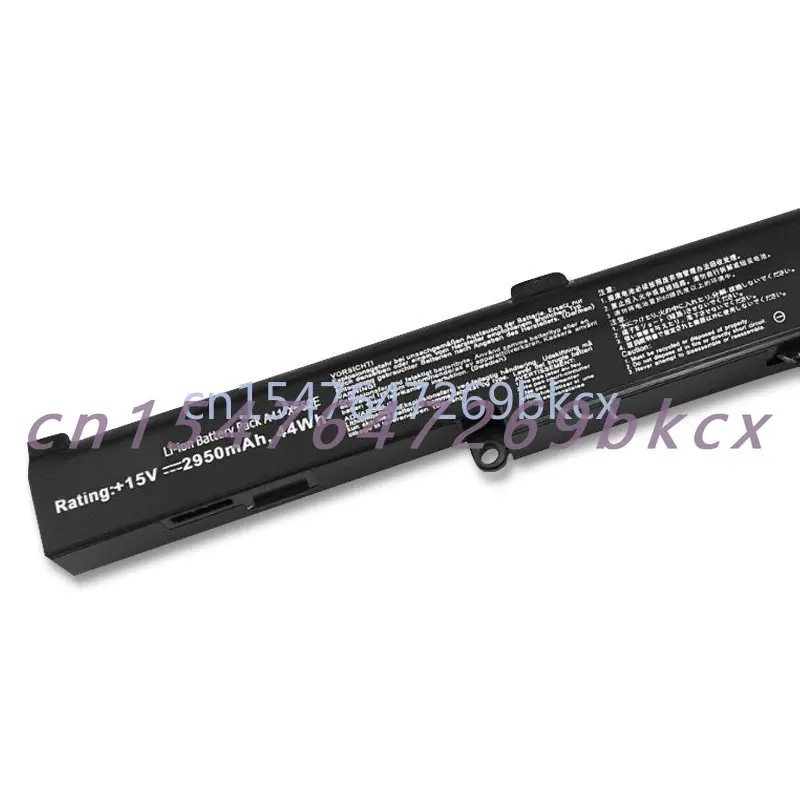 

High quality products for asus a41-x550evm590z k450j x450j x751l vm580d laptop battery