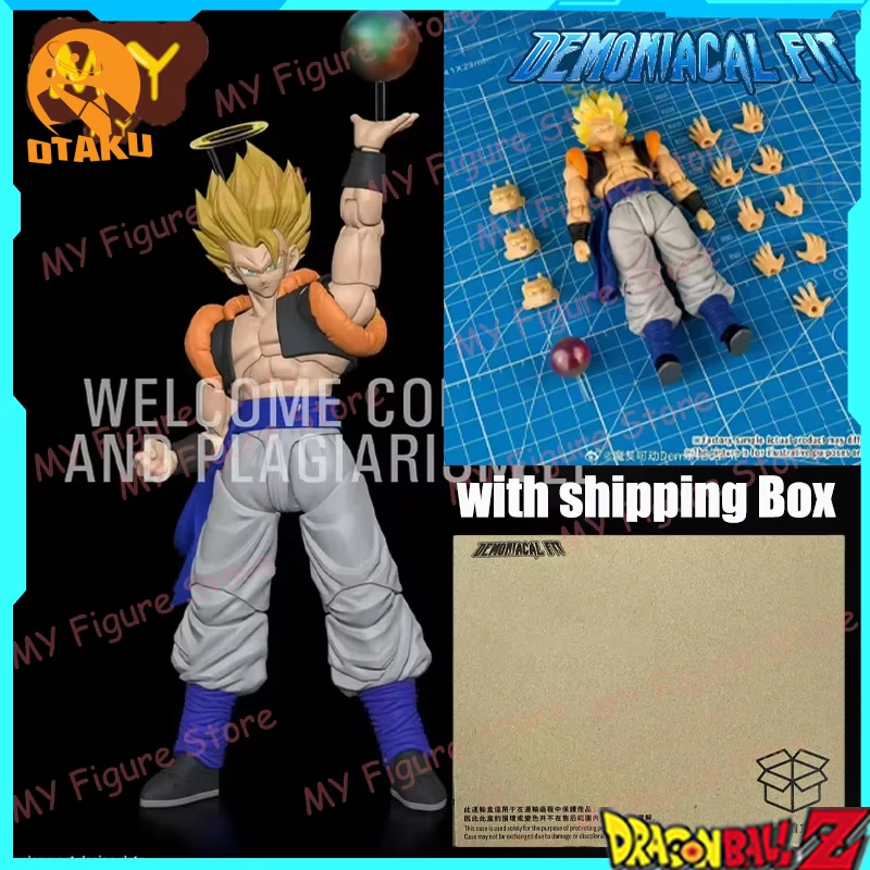 

Demoniacal Fit Gogeta Figure Dragon Ball Z Shf Hero Waltz Gogeta Super Saiyan Trunks Action Figures Room Decora Desk Toys Gifts