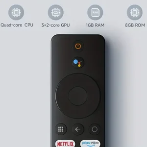 XMRM-006 جهاز تحكم عن بعد صوتي بلوتوث لجهاز MI Box ، 4K ، تلفزيون Xiaomi الذكي ، 4X ، Android ، مساعد Google ، جديد أفضل 6 أجهزة تحكم عن بعد للتلفزيون ذكي التكنولوجيا للمبيعات - رقم 4