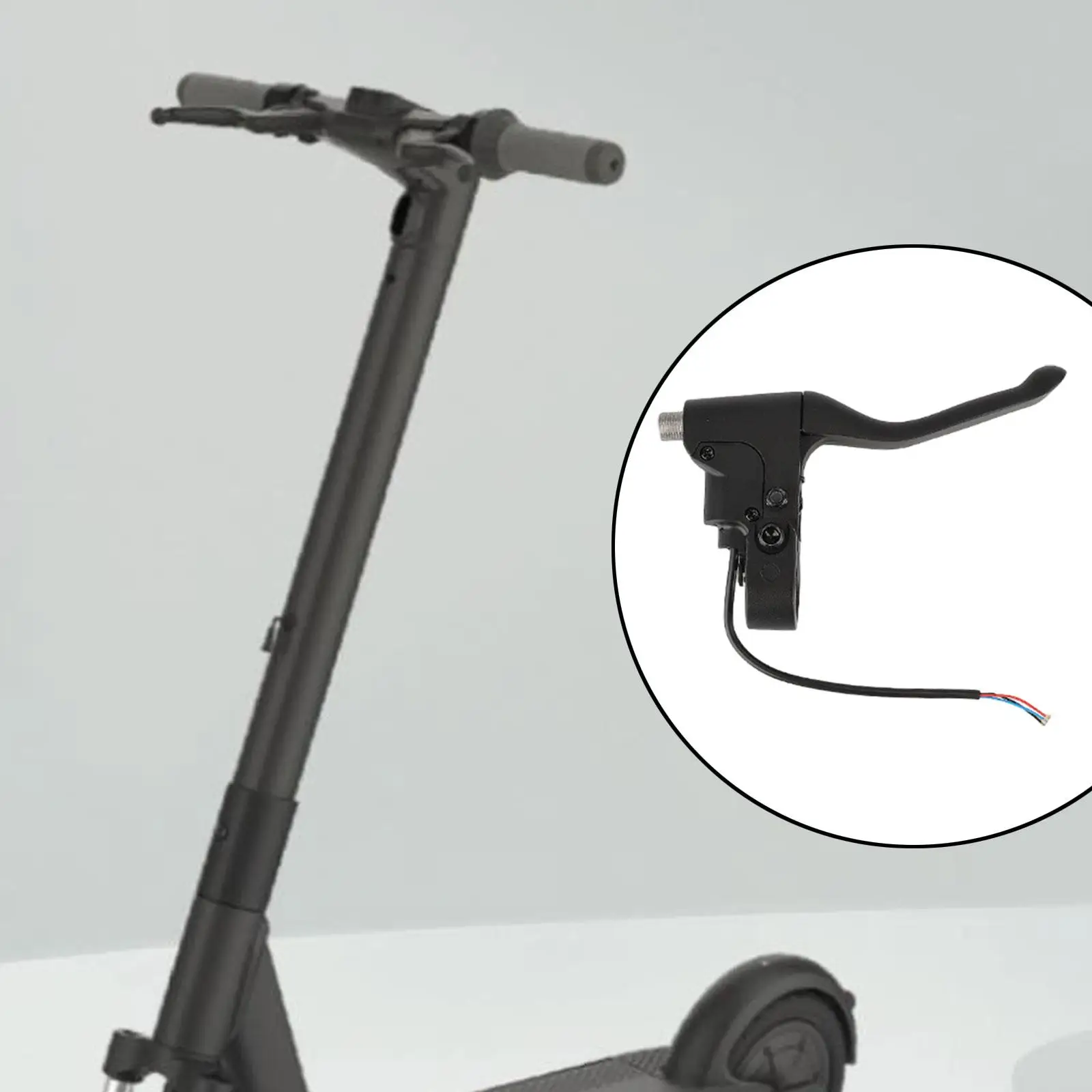 اليسار الفرامل رافعة الفرامل مقبض رافعة سكوتر الكبح مكون سكوتر الفرامل مقبض ل ناينبوت ماكس G30P لوازم استبدال مباشرة