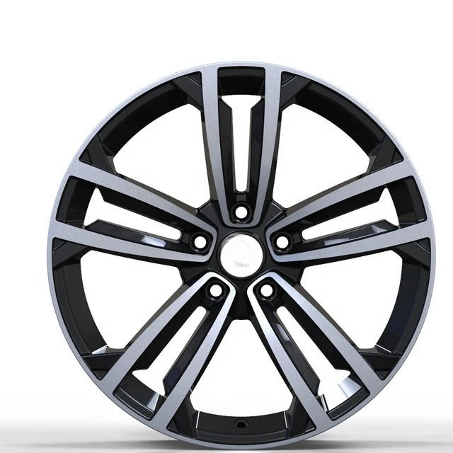 Flrocky Aluminum Casted Multi Spoke Passenger Car Wheel 17 18 19 Inch 7J 7.5J 8J 5X100 112 PCD Design Aluminium Alloy Wheel Rims