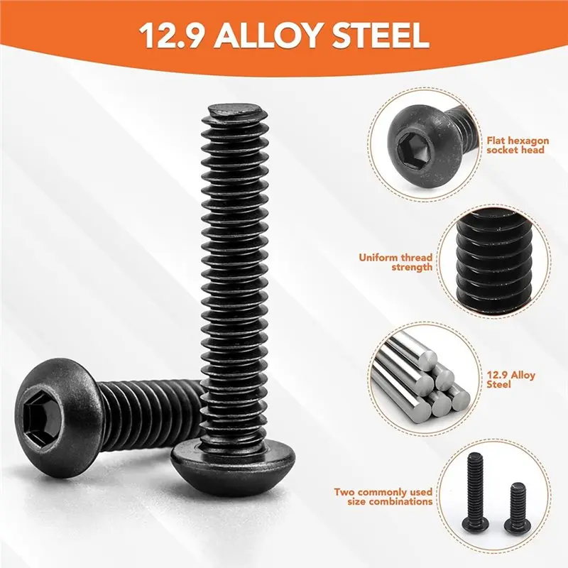 SHGO-Threaded Insert Set Of 120 Pcs 60 Sets 1/4-20 X 15Mm For Wood, Furniture Screws Includes 1/4-20 Bolts& Nuts