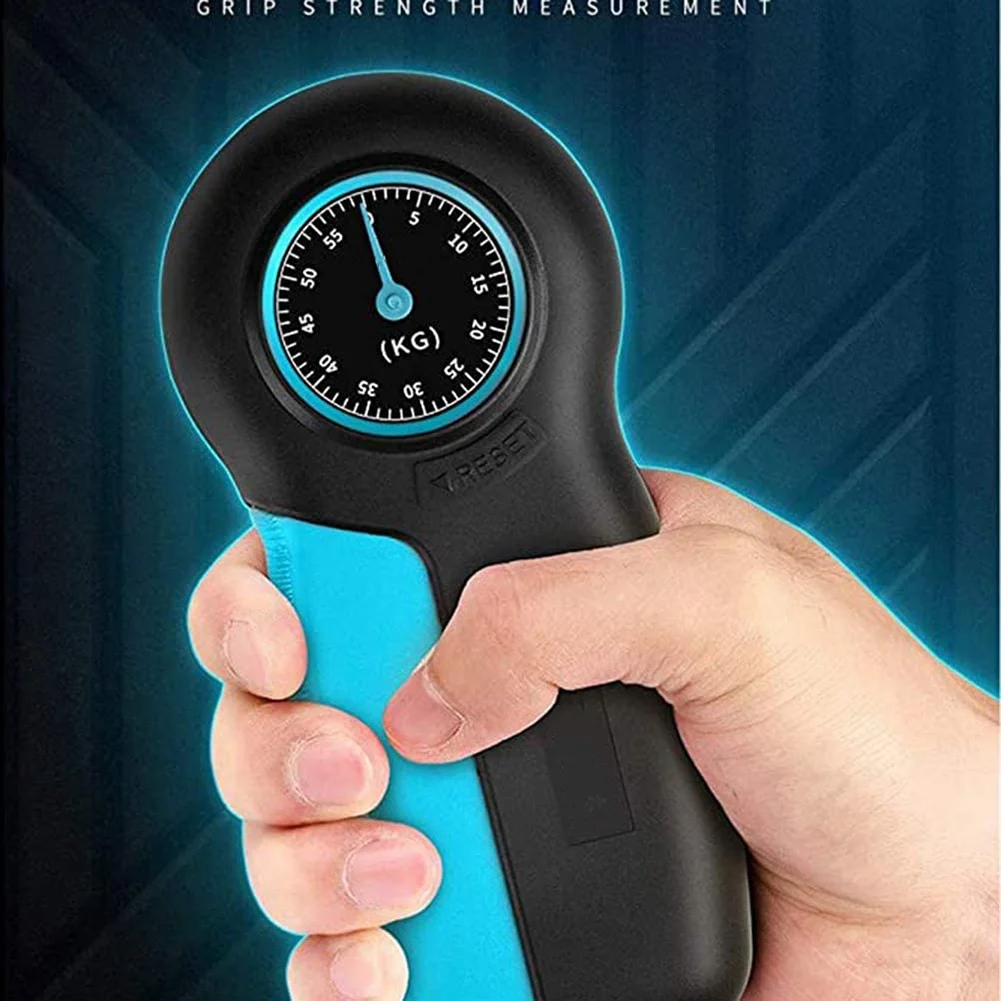 Portable Hand Grip Dynamometer, Digital Hand Grip Strength Meter Strengthener Exercise Measurement Wrist Strengthener