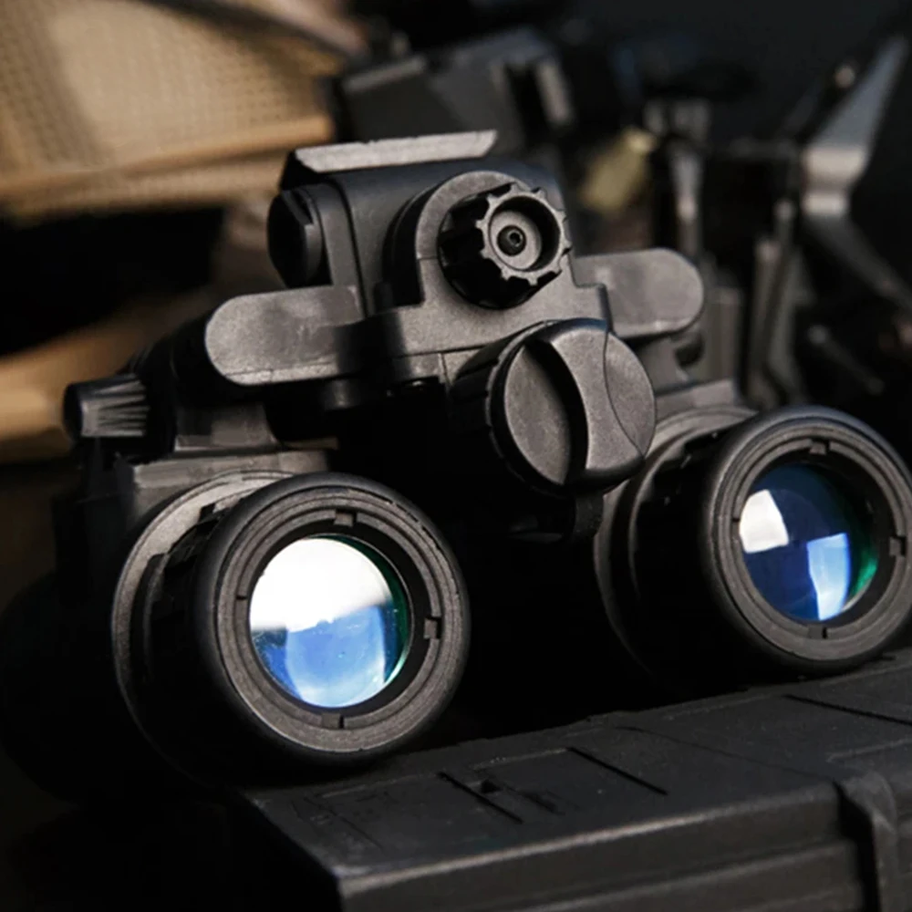 Model kacamata penglihatan malam, Airsoft taktis Dummy AN/PVS31 tanpa fungsi NVG dengan wadah baterai