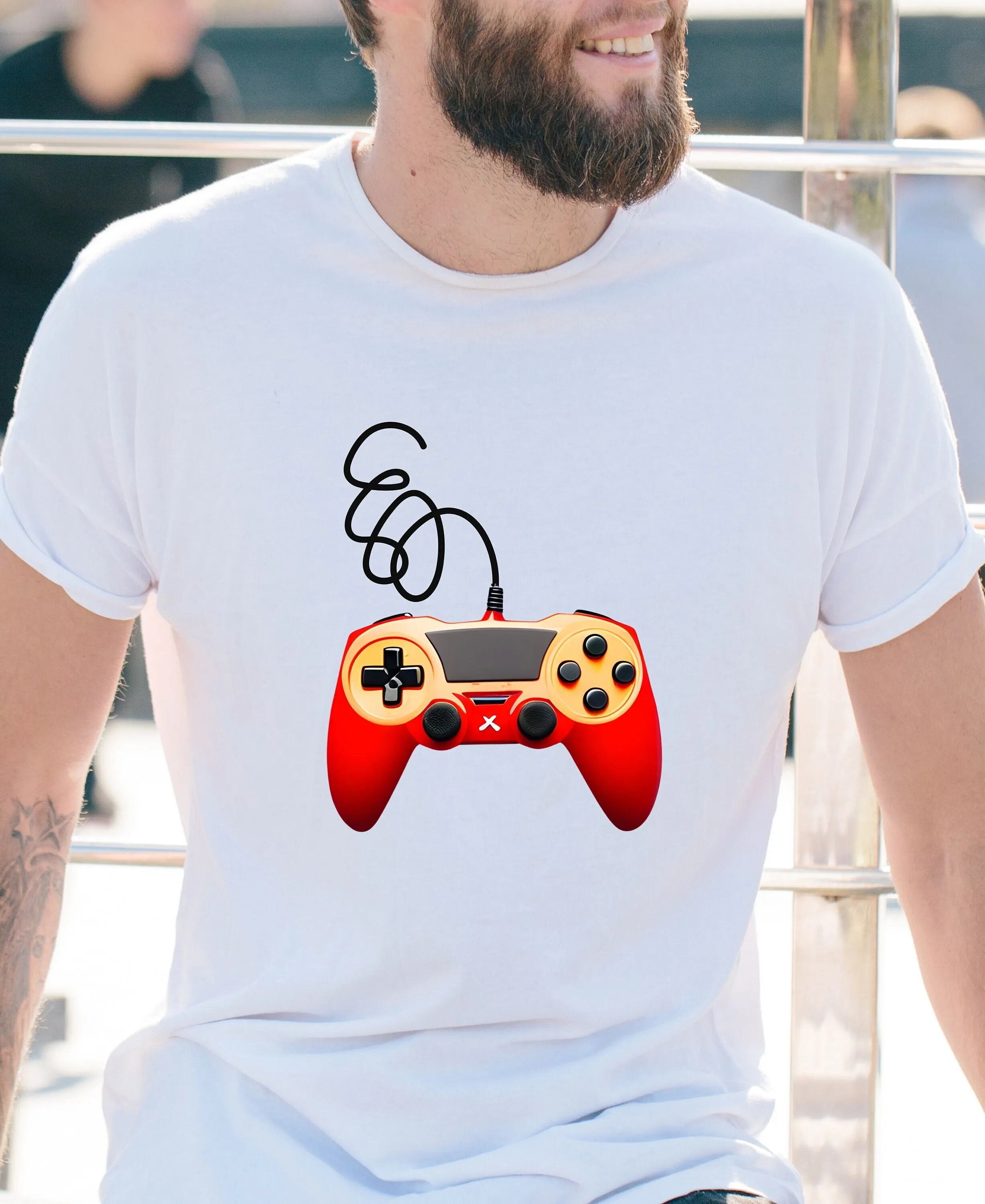 Gamer T Shirt Game Controller Retro Gaming Nerd Gen X Vintage s for Grad Dad Fathers Day