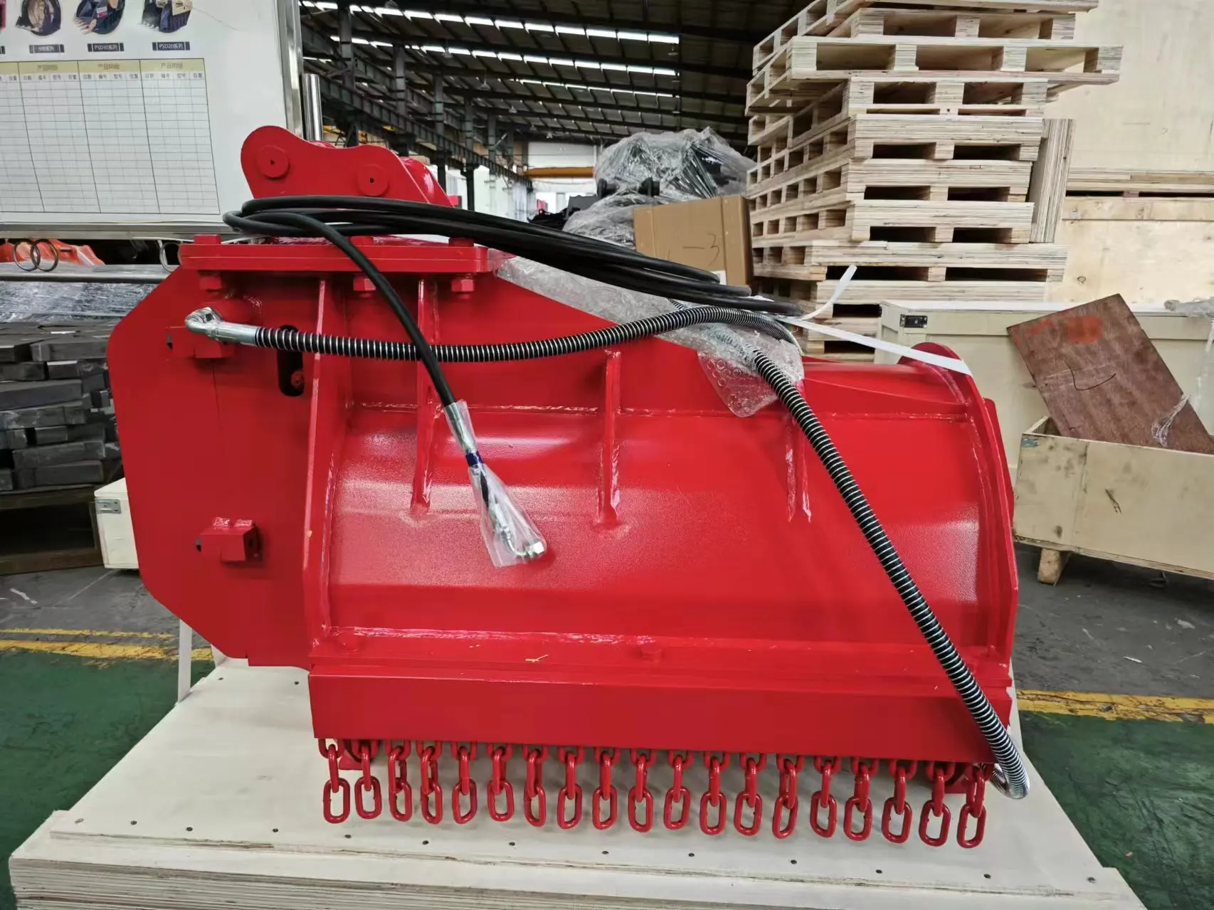 MONDE Neuer Bagger Mulcher Freischneider Holzschneider Baumbrecher Bagger Dreschmäher SBC 70 120 200