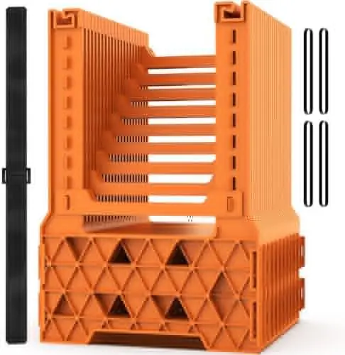 

WELLUCK 10FT RV Sewer Hose Support – Adjustable, Portable, Quick Setup for Campers & Motorhomes