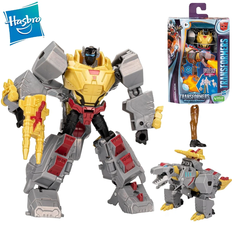 

In Stock Hasbro Transformers ES Earthspark Enhanced Level Grimlock Action Figure Collection Model Toy Gift