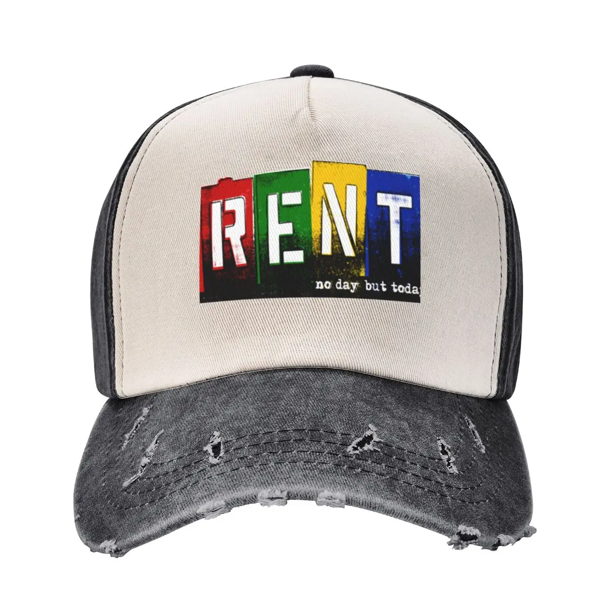 RENT no day but today Baseball Cap Anime Hat Fashion Beach Wild Ball Hat fishing hat Ladies Men's