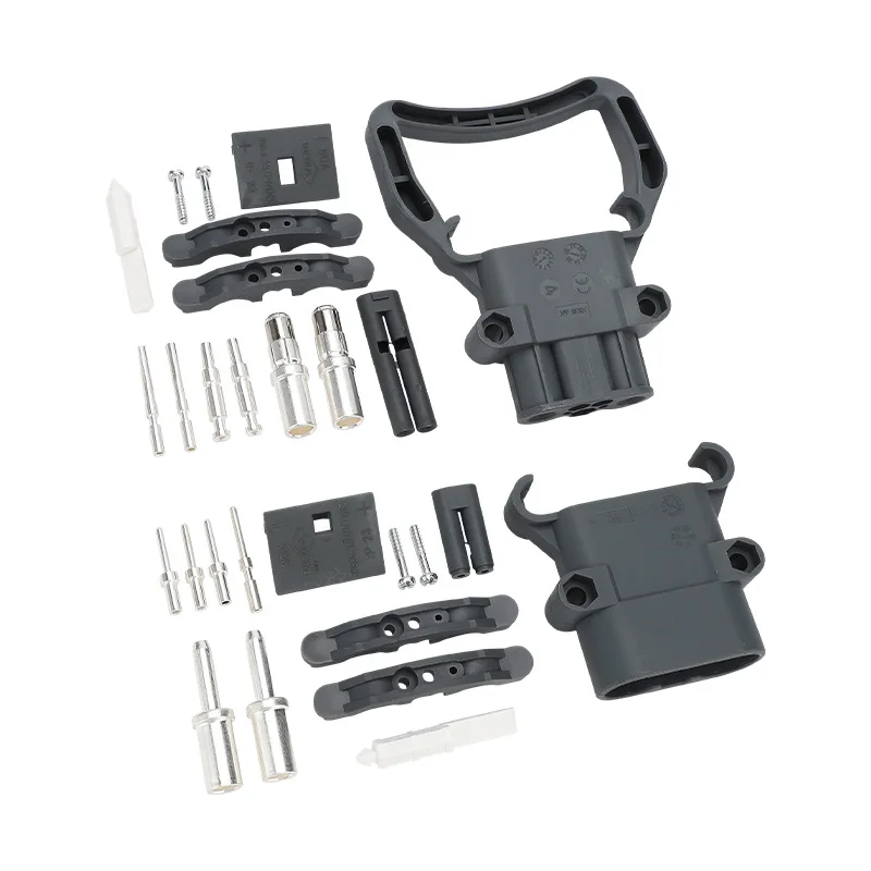 REMA80A Electric Forklift Connector Battery Plug Insulated And Flame-Retardant