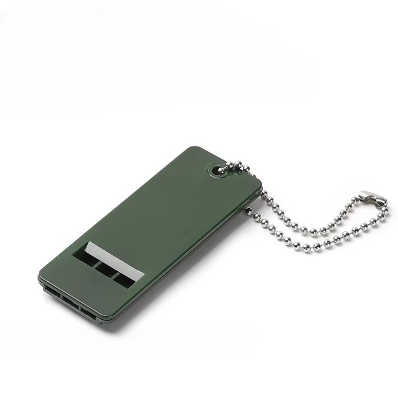 

Three-frequency outdoor survival whistle, life-saving whistle, first aid whistle, treble high-frequency earthquake relief