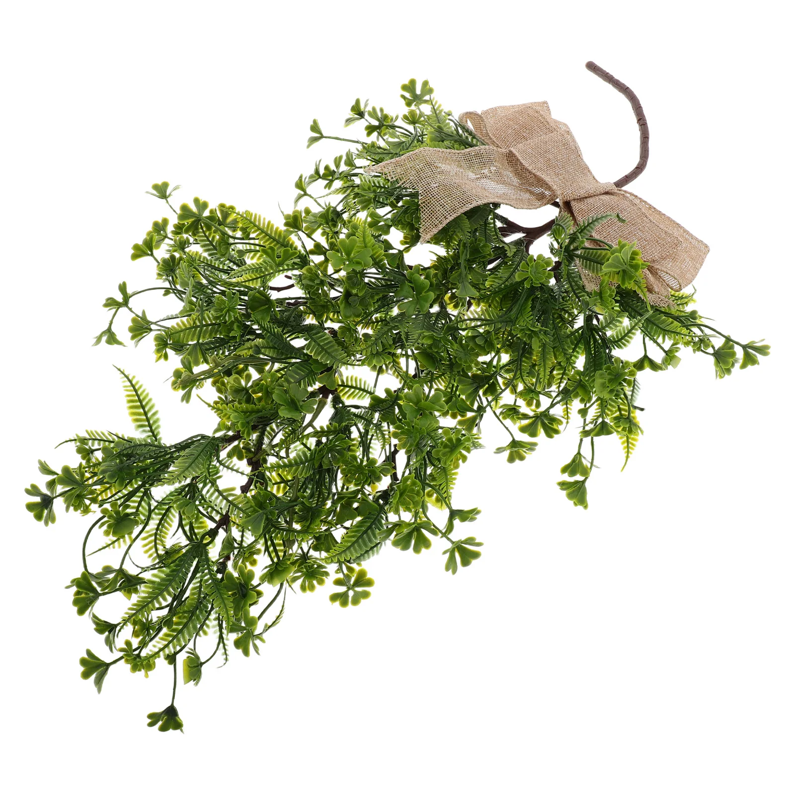 

Clover Wall Hanging Green Plant Fake Vines Artificial Patrick Decor Bedroom Plants Hanging Leaf Greenery Stems