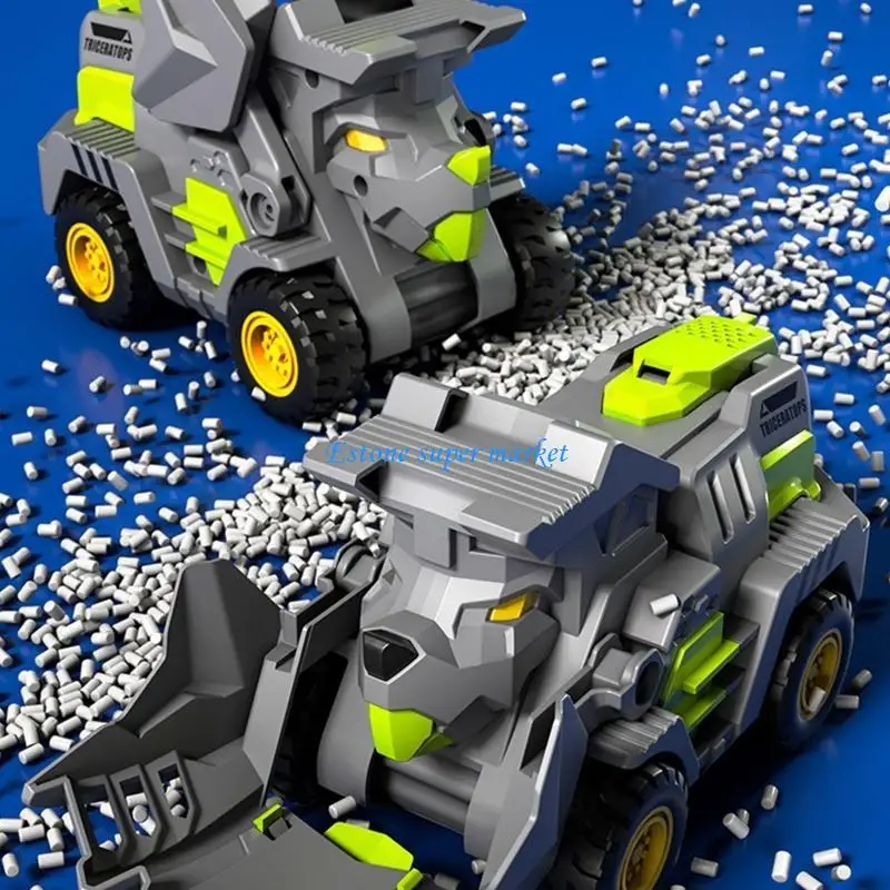 

090B Inertia Dino Racing for Cars Toy Kindergarten Boys Girls Birthday Gi