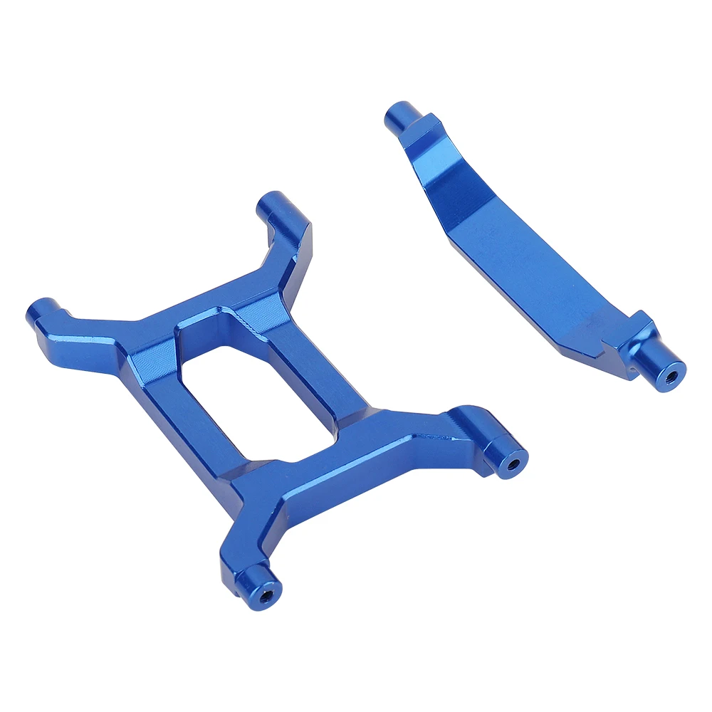 2pcs Metal Rear Lower Chassis Brace Frame Support For Axial SCX6 Jeep JLU Wrangler AXI05000 1/6 RC Crawler Car Upgrade Parts