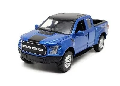 1:32 Raptor F150 Pickup Legering Model Auto Diecast Metalen Off Road Voertuig Geluid Licht Trek Speelgoed Collectie Kid Geschenken