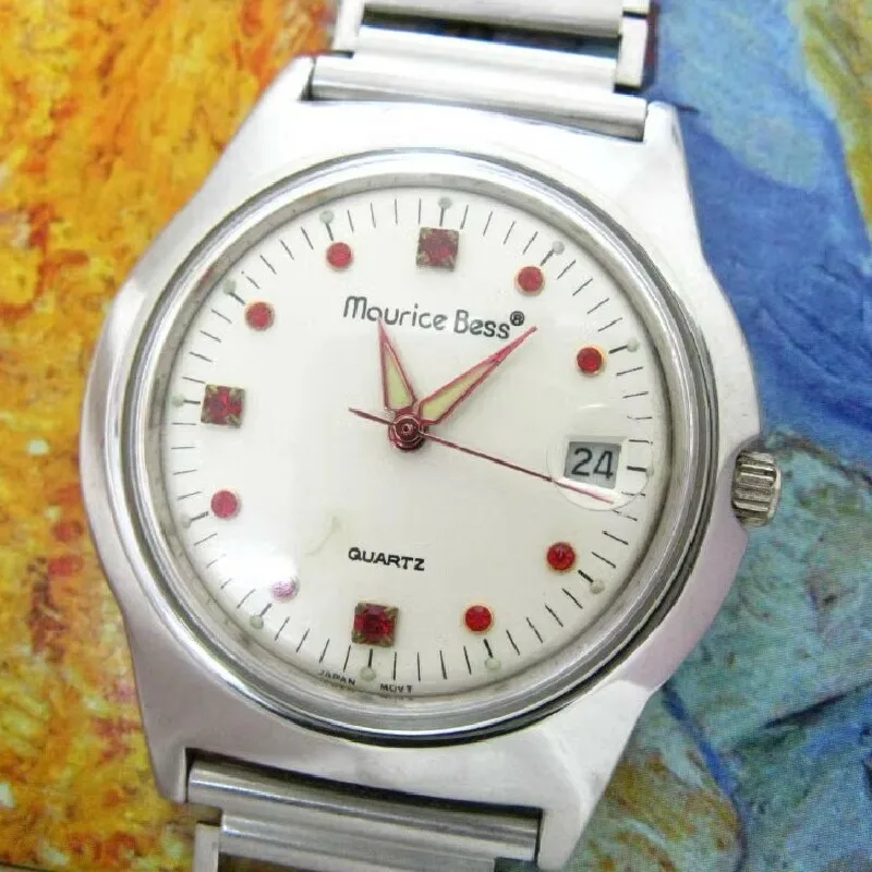 Ruby quartz watch Westend style military watch（made in Japan）