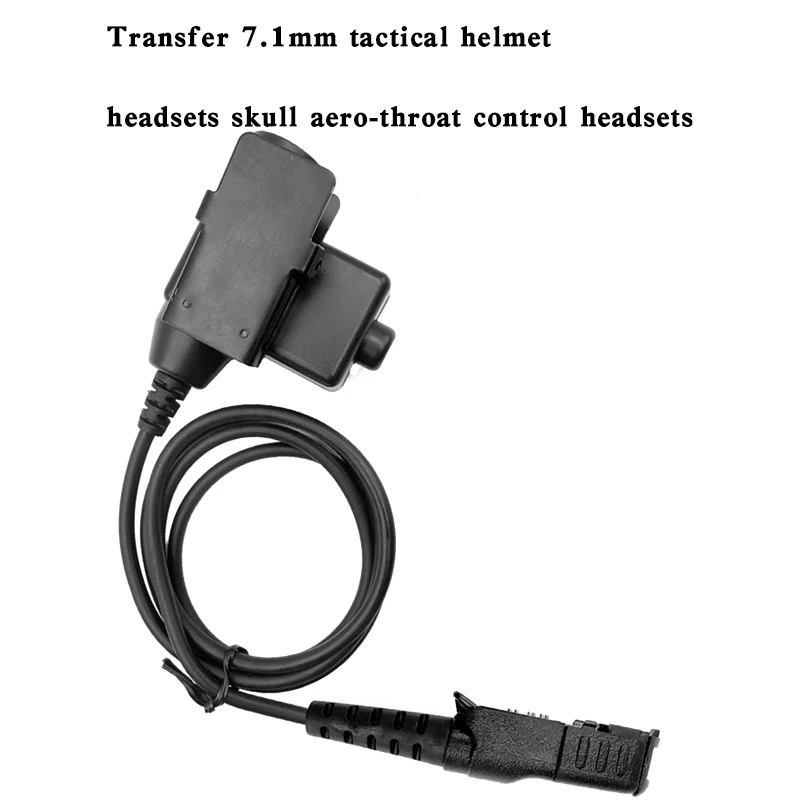 for Motorola, Walkie Talkie, DP2400,DP2600, XiR P6600, P6608, P6620, XPR3300, XPR3500, XPR3500e, DP3441 U94 PTT Tactical Headset