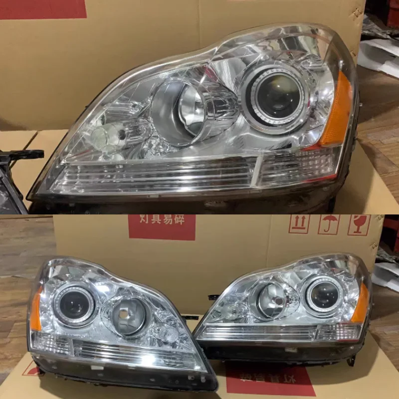 Farol Kit de Reparação para Mercedes-Benz Classe M Suporte Peças de Reparação, Plástico Preto Pés Fixação Garra, Compatível com GL164