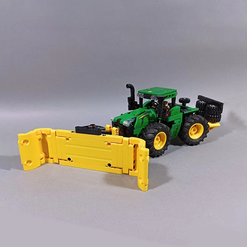 383PCS 42136 Silage Blade MOC Agricultural Machinery Accessory Model Education Building Blocks Gift