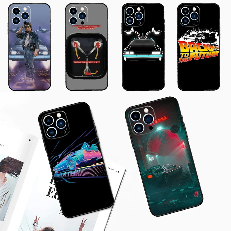 العودة إلى المستقبل حافظة رائعة ل ممن لهم A80 A40 A60 A6 A5 Pro A15 A16 A17 A57 A94 A74 A54 A76 A96 A18 A38 A58 A78 A98