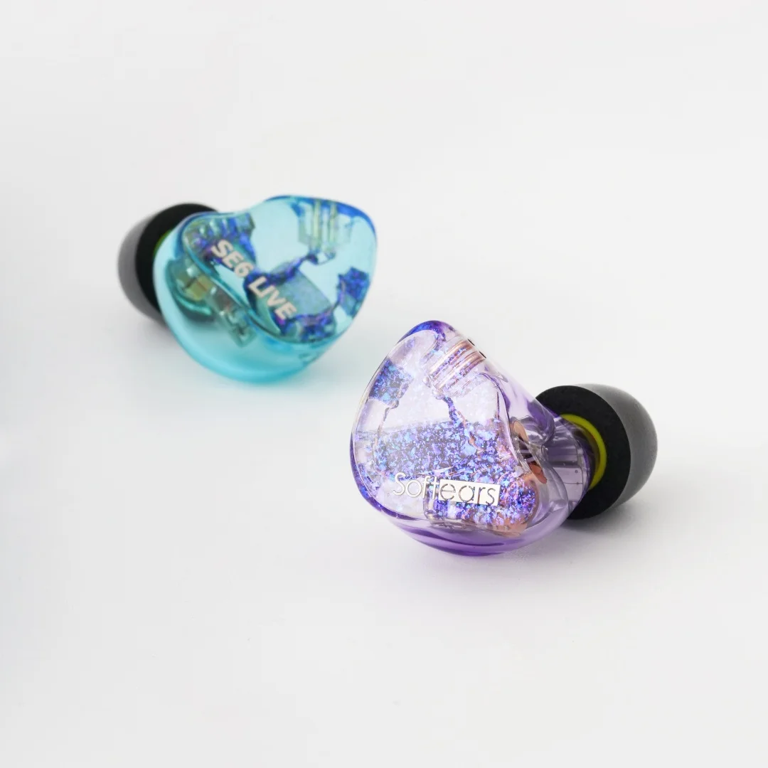 SoftEars SE6 live 6 Driver Balanced-Armature Stage Monitoring IEMs with Innovative Bus Impedance Control Technology