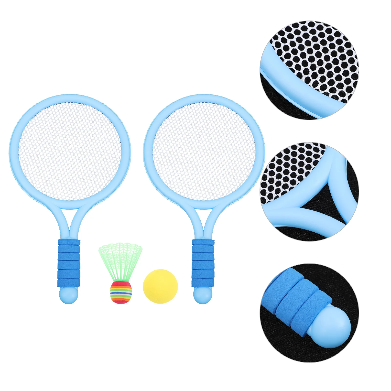 Toys Children’s Sport Tennis Plastic Badminton Kit Kids Racket Outdoor Educational for Parent-child