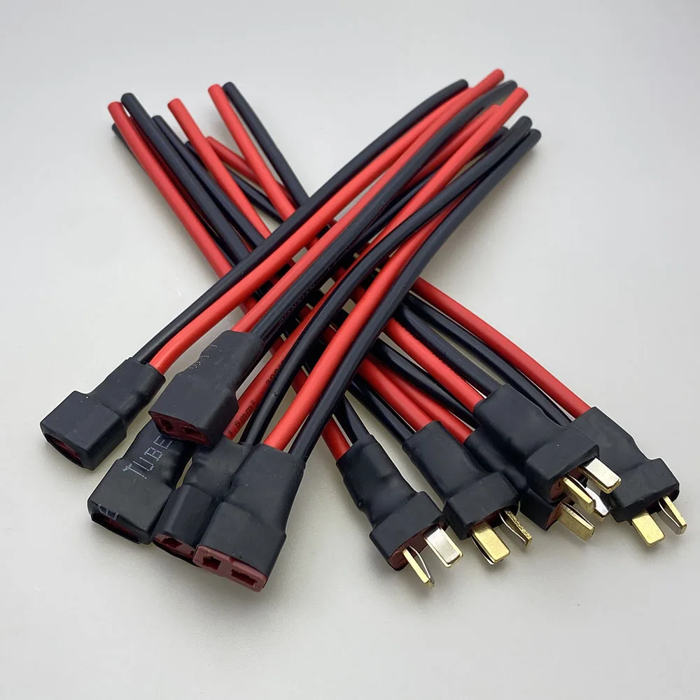 

1pcs Deans Style T Plug Male Female Connector Silicone Wire For Rc Lipo battery Rc Model