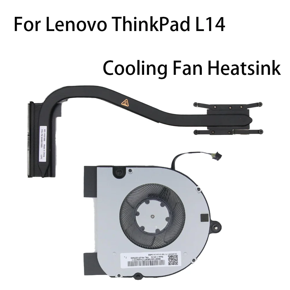 

Охлаждающий вентилятор для процессора ноутбука Lenovo ThinkPad L14, радиатор, кулер FRU 5H40S72935 5F10S73403