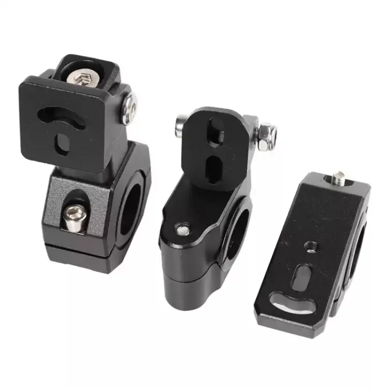 Spotlight bracket Tube clamp Electric vehicle LED headlight bracket Aluminum alloy light holder Bumper fixing fixture