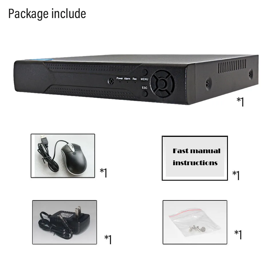 Imagem -06 - Dvr Xmeye Nvr 16 Canais Sistema de Vigilância de Vídeo em Ahd Tvi Cvi Híbrido Dvr Gravador para Cctv Novo H.265 5m-n 1080p ip