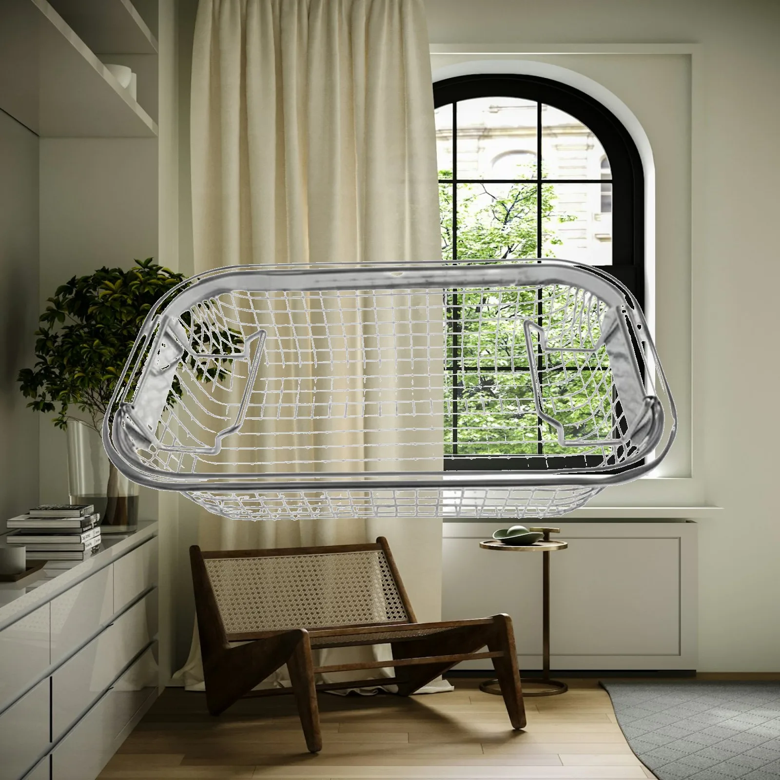 Stainless Steel Mesh Cleaning Basket Jewelry Watch Silver Cleaner Accessories for Deep Cleaning Silver and Small Items